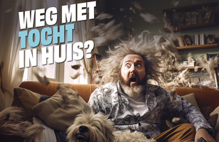 Poster van zosimpelalswat.nl over het isoleren van een huis om tocht tegen te gaan