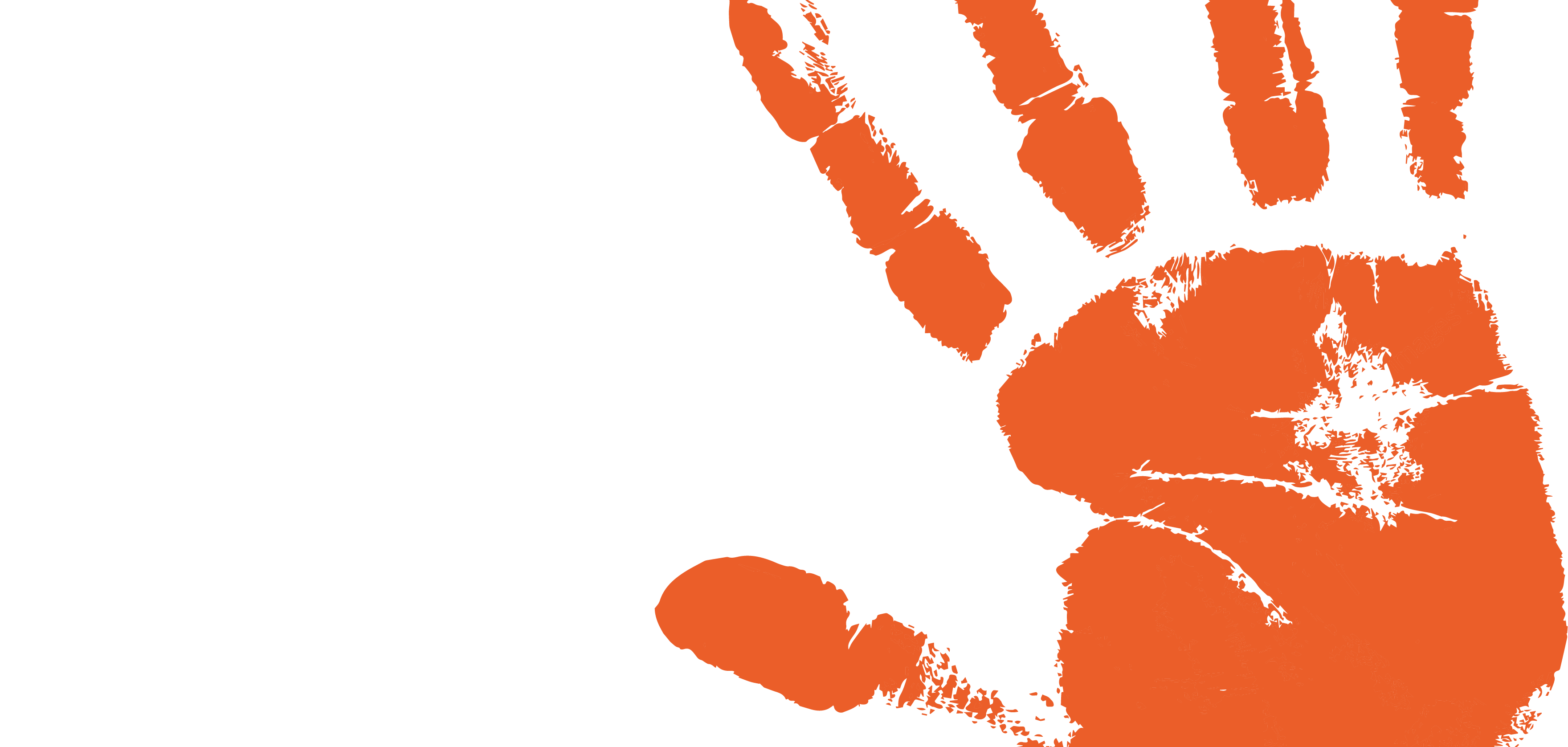 Banner van Orange the world stop geweld tegen vrouwen