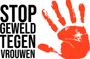 Logo van Orange the World stop geweld tegen vrouwen