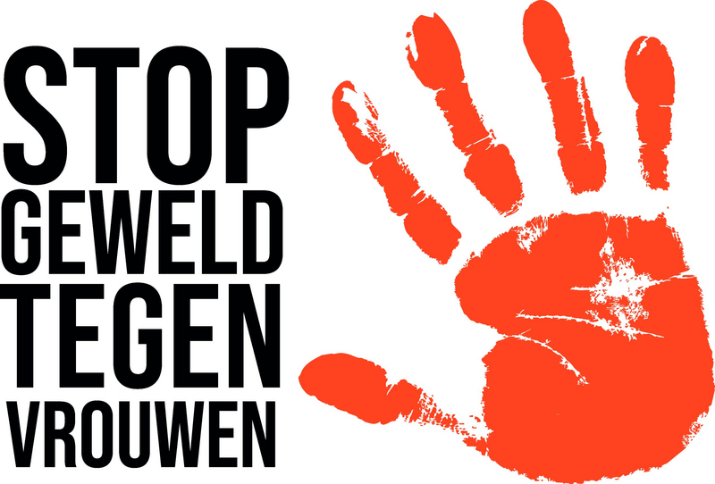 Logo van Orange the World stop geweld tegen vrouwen